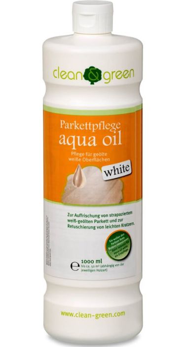 HARO clean & green Parkettpflege aqua oil white