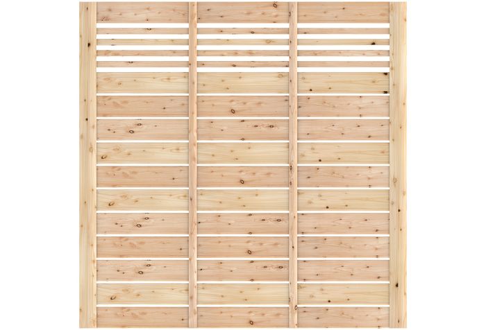 Osmo Sichtblende Holz Rondo mit Gitter 178 x 178 cm