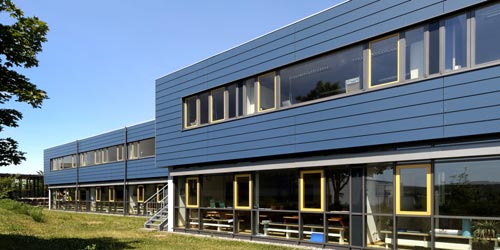 Fassadenplatten von thyssenkrupp Plastics GmbH Trespa® Meteon®