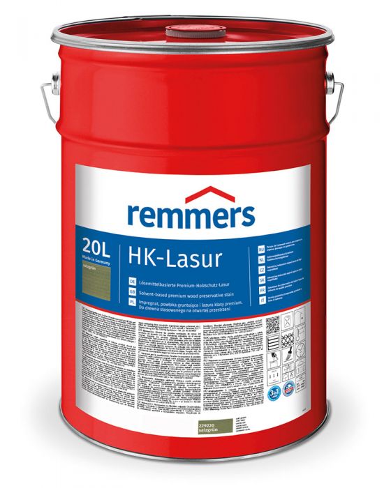 Remmers HK-Lasur 3in1 Salzgrün RC-965 20l Dose