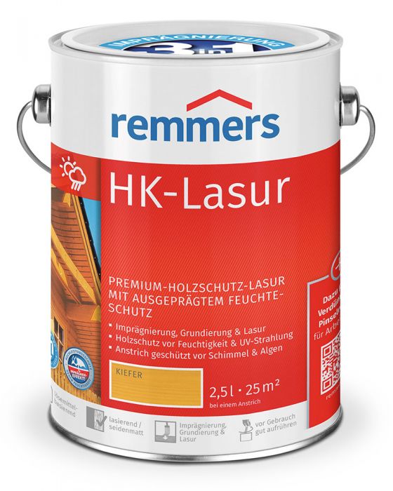 Remmers HK-Lasur 3in1 Kiefer RC-270 2,5l Dose