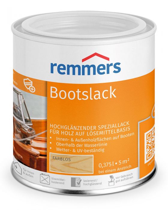 Remmers Bootslack farblos 0,375l Dose