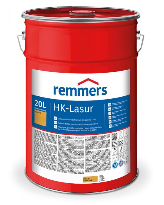 Remmers HK-Lasur 3in1 Eiche hell RC-365 20l Dose