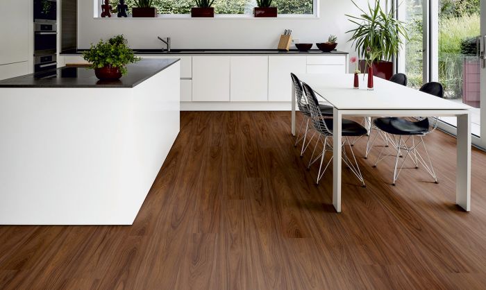 ter Hürne Soya Designboden Gran Choice D12 Nussbaum Dubai Pro 2,5 mm Küche
