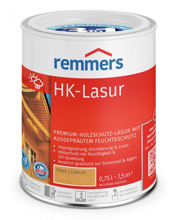 Remmers HK-Lasur 3in1 Pinie/Lärche RC-260 0,75l Dose