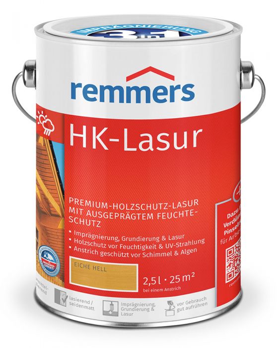 Remmers HK-Lasur 3in1 Eiche hell RC-365 2,5l Dose