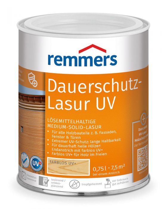 Remmers Dauerschutz-Lasur UV Farblos UV+ 0,75l Dose